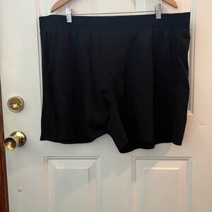 Black Summer shorts.